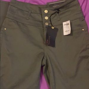 Olive green high waisted
